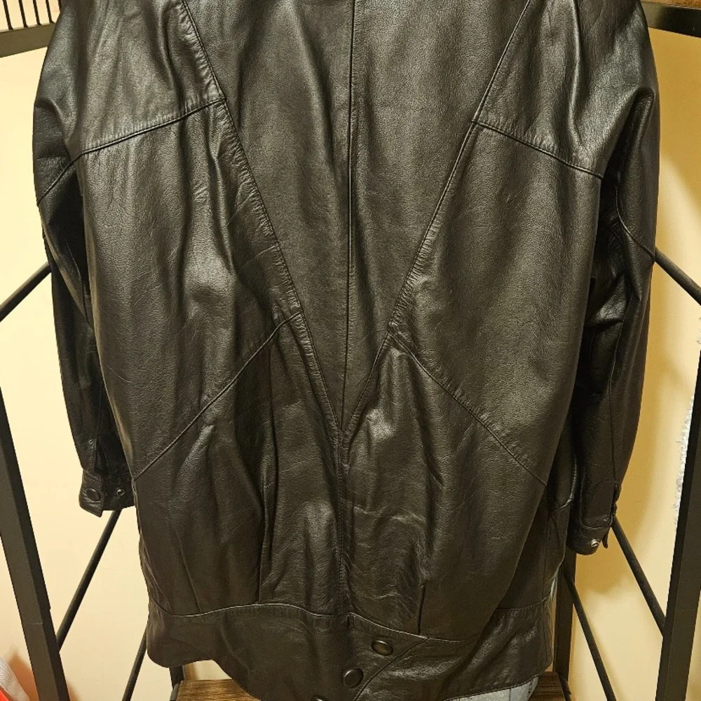 Wilson Black Trench Coat - Picture 2 of 3
